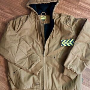 Brazos Men's Duck Brown Engineer Jacket